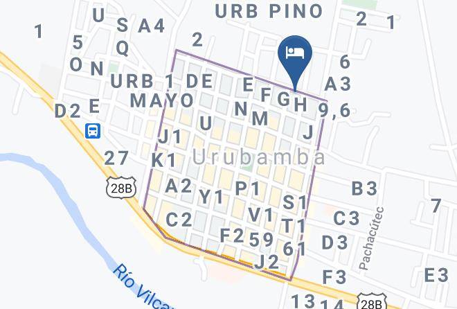 Urubamba - Posada Las Tres Marias Maps