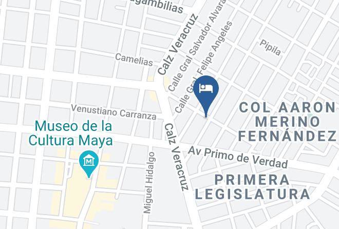 Othon P Blanco - Posada Libertad Maps