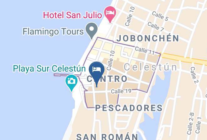 Celestun Municipality - Posada Lilia Maps