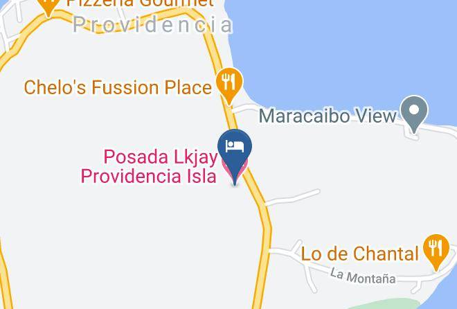 Providencia - Posada Lkjay Providencia Isla Maps