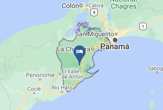 Capira - Posada Loma Grande Maps