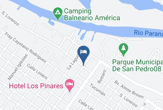 San Pedro - Posada Los Balnearios Maps