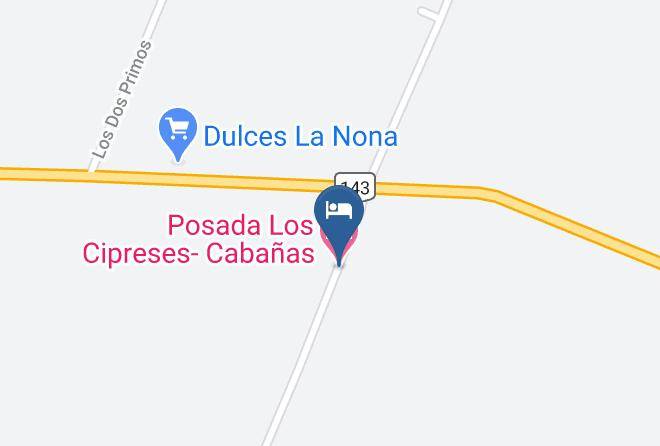 San Rafael - Posada Los Cipreses Cabanas Maps