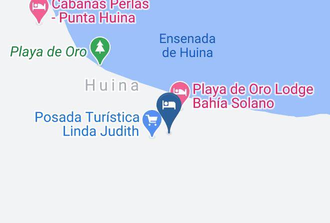 Bahia Solano - Posada Los Delfines Maps