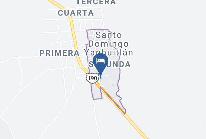 Santo Domingo Yanhuitlan - Posada Los Dominicos Maps