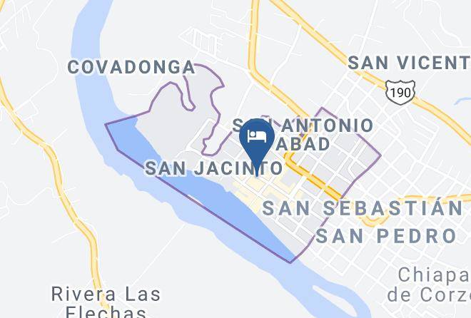 Chiapa Dezo - Posada Los Faroles Maps
