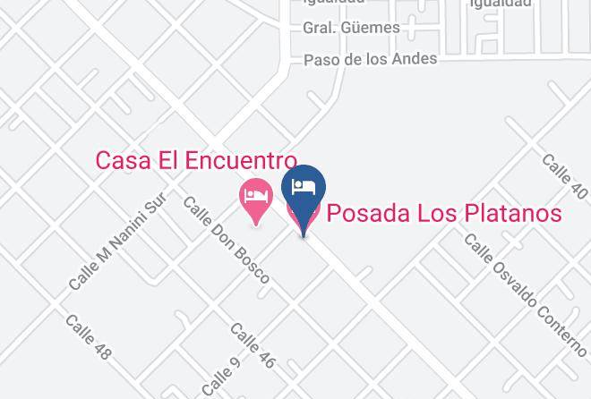 Colon Department - Posada Los Platanos Maps