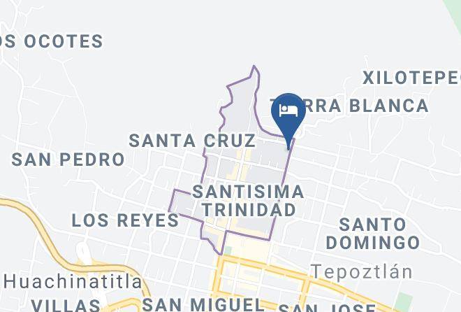Tepoztlan - Posada Los Robles Maps