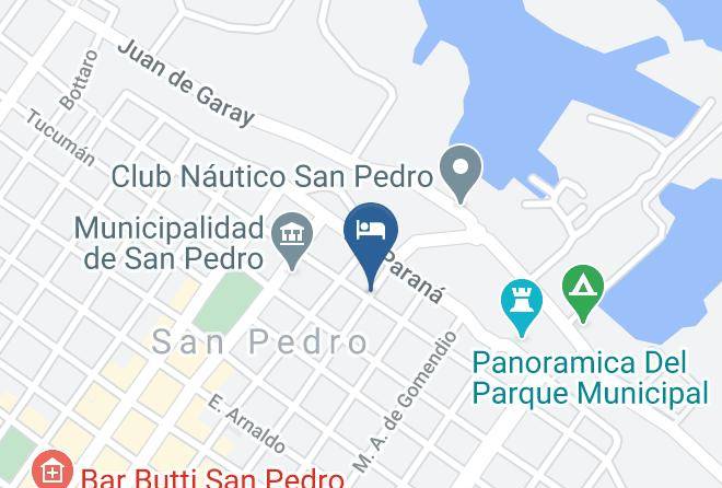 San Pedro - Posada Los Robles Maps