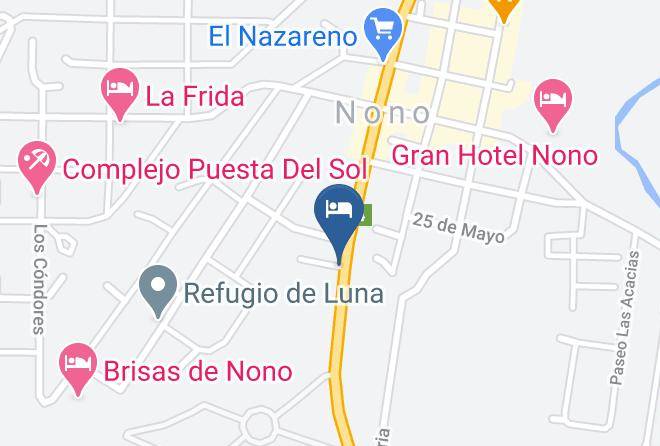 San Alberto Department - Posada Los Sauces Maps