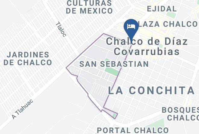 Chalco - Posada Los Tulipanes Maps