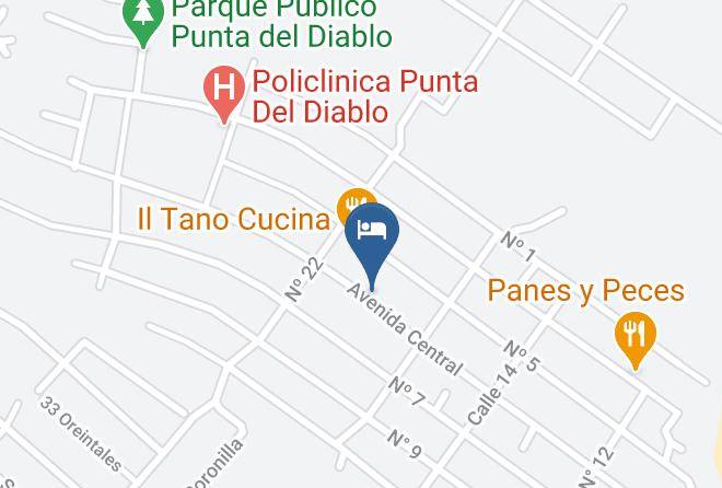 Rocha - Posada Lune De Miel Maps