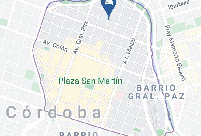 Cordoba - Posada Madre Tierra Maps