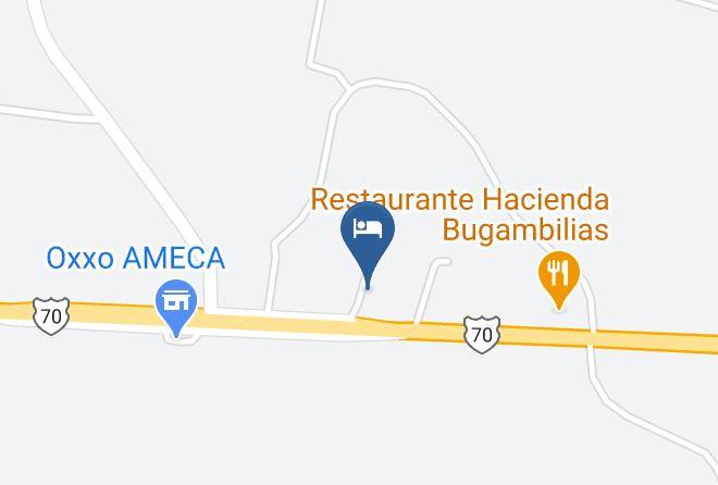 Ameca - Posada Magnolia Maps