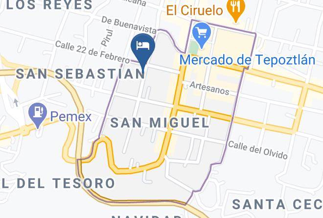 Tepoztlan - Posada Mahe Maps