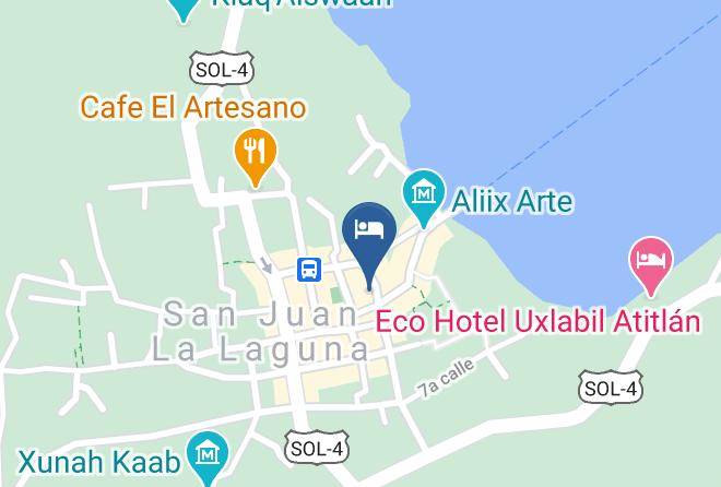 San Juan La Laguna - Posada Mana Maps