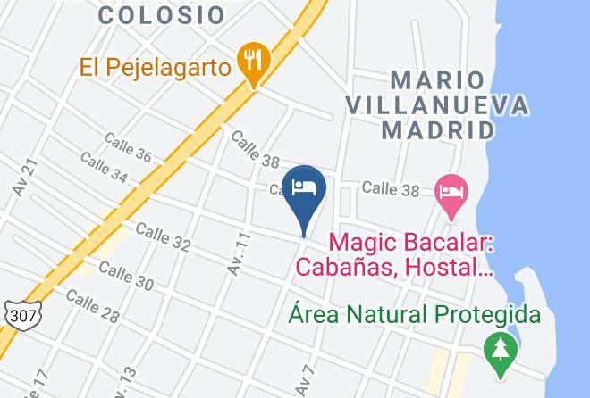 Bacalar - Posada Maranatha Maps