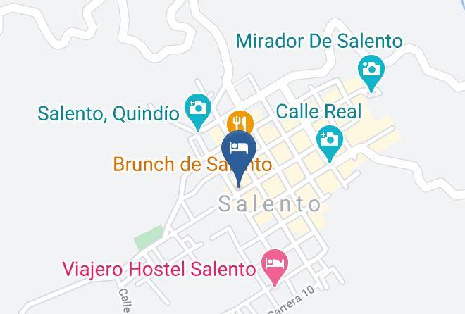 Salento - Posada Martha Tolima Maps