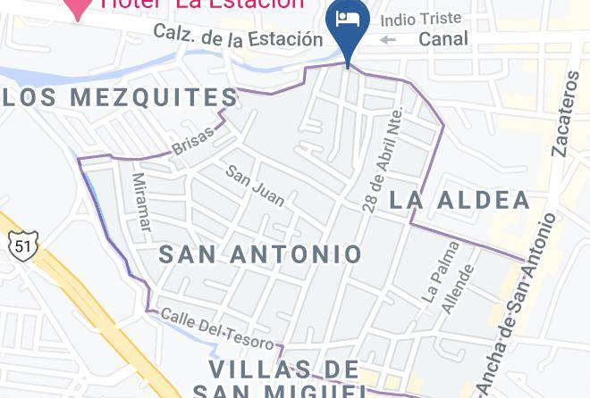 San Miguel De Allende - Posada Mayahuel Maps