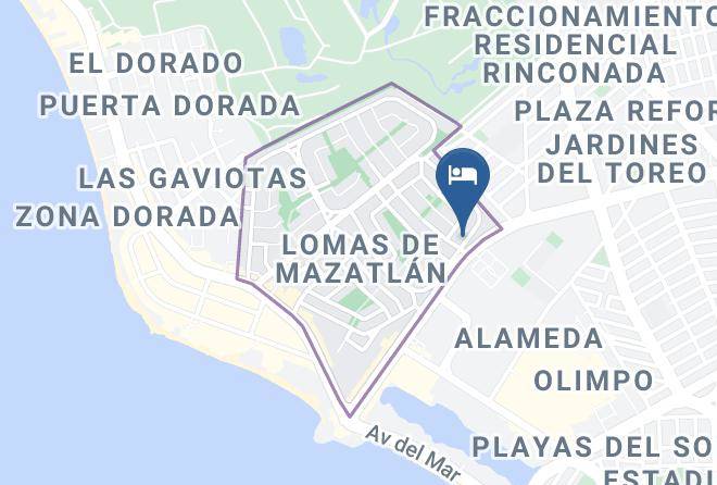 Mazatlan - Posada Mazatlan Maps