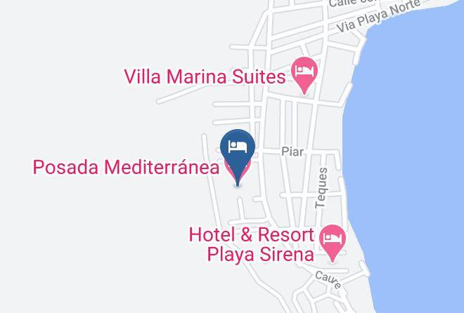 Monsenor Iturriza - Posada Mediterranea Maps