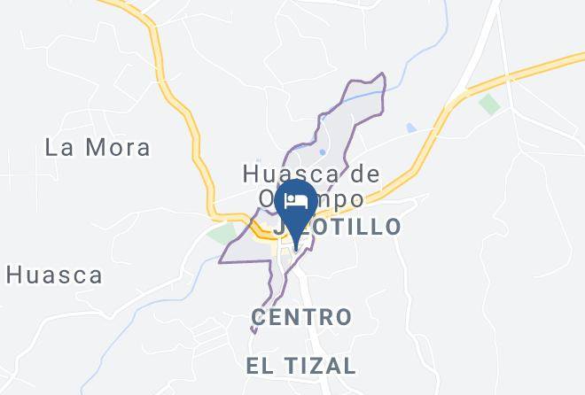 Huasca De Ocampo - Posada Mi Angel Maps