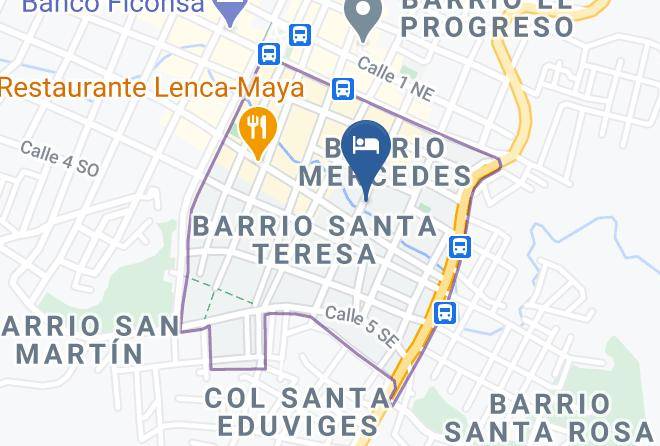 Santa Rosa Dean - Posada Monte Tabor Maps