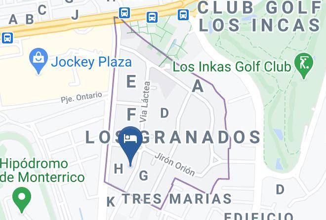 Santiago De Surco - Posada Monterrico Maps