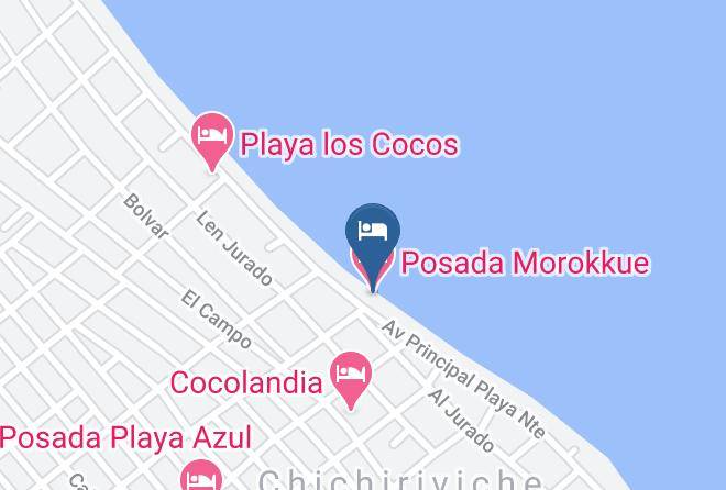 Monsenor Iturriza - Posada Morokkue Maps
