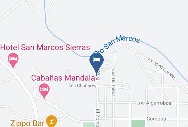 Cruz Del Eje Department - Posada Naturista Arco Iris Maps
