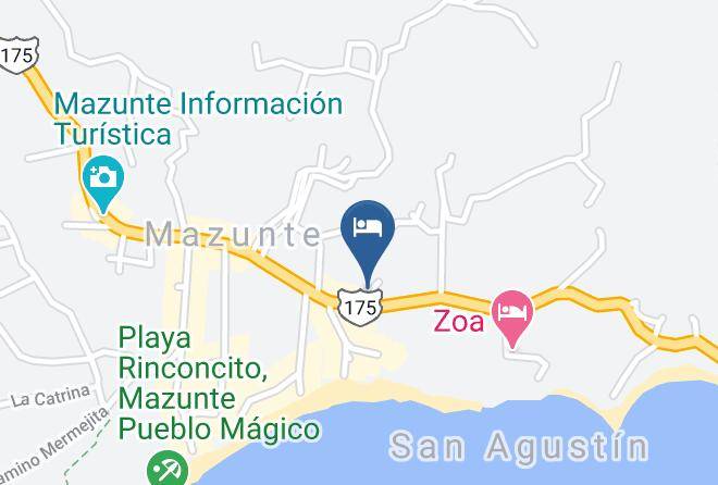 Santa Maria Tonameca - Posada Nautica Maps