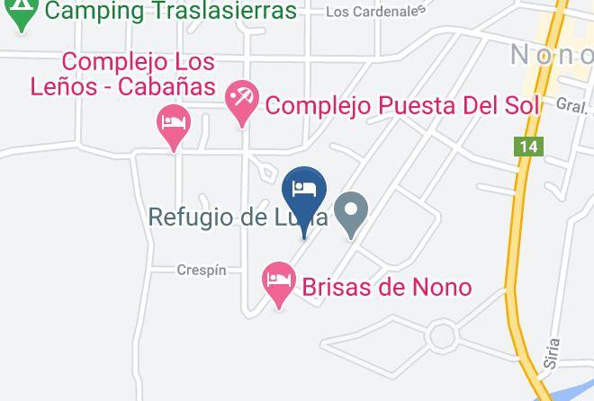 San Alberto Department - Posada Nono Maps