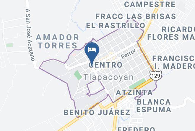 Tlapacoyan - Posada Olivier Maps