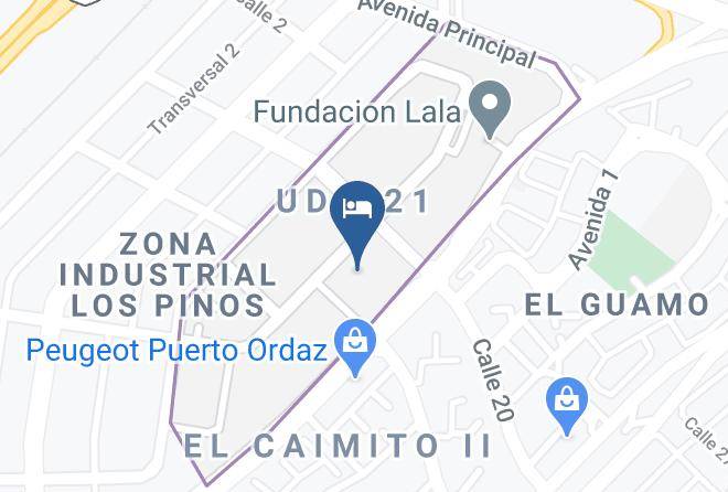 Caroni - Posada Orinokia Maps