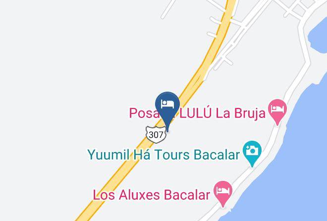 Bacalar - Posada Palmar Maps