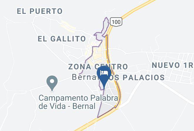 Ezequiel Montes Municipality - Posada Petates Maps
