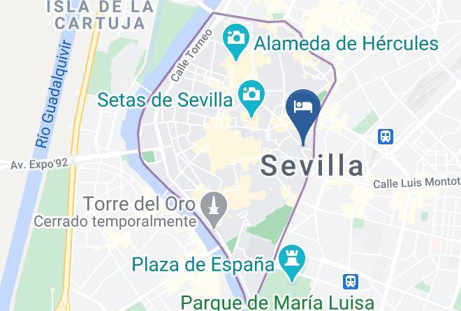 Seville - Posada Pilatos Maps