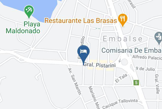 Calamuchita Department - Posada Pillmaiken Maps
