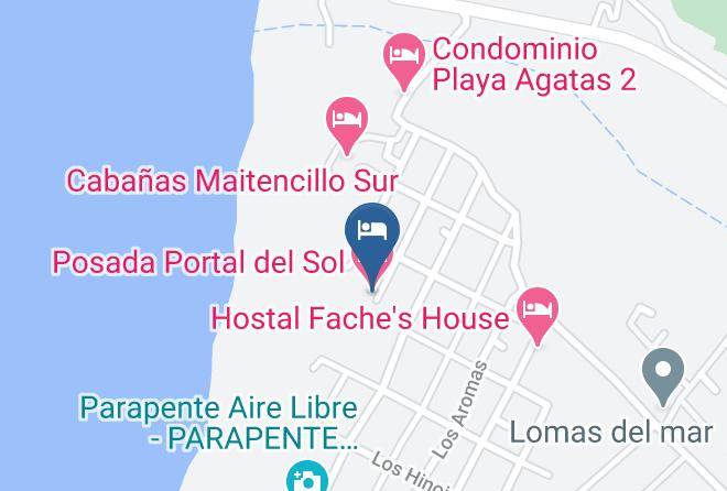 Valparaiso Province - Posada Portal Del Sol Maps