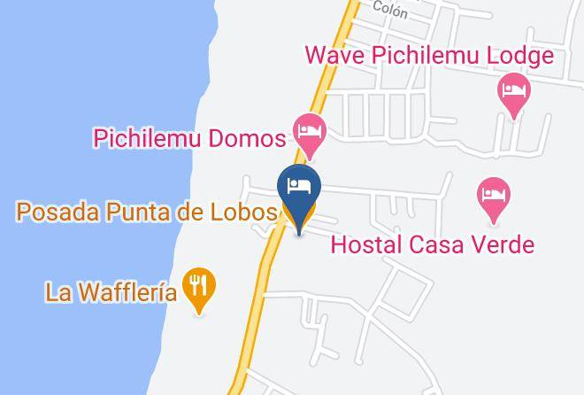 Cardenal Caro Province - Posada Punta De Lobos Maps