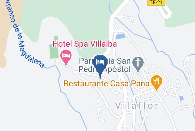 Santa Cruz De Tenerife - Posada Rancho De Vilaflor Maps