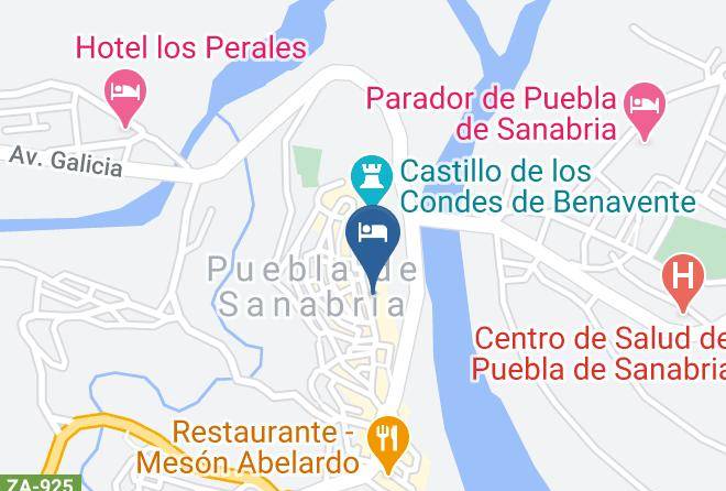 Zamora - Posada Real La Carteria Maps