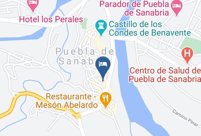 Zamora - Posada Real La Pascasia Maps