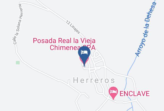 Soria - Posada Real La Vieja Chimenea Spa Maps