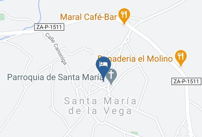 Zamora - Posada Real Pascual Maps