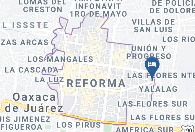 Oaxaca De Juarez - Posada Reforma Maps