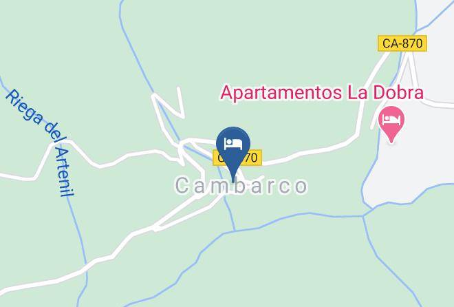 Cabezon De Liebana - Posada El Azufral Maps