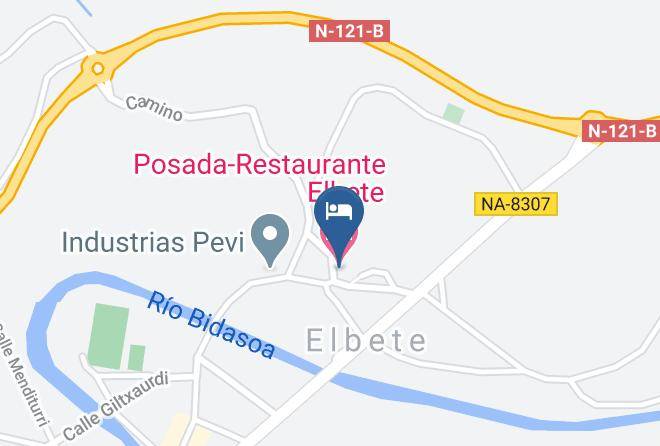 Navarra - Posada Restaurante Elbete Maps
