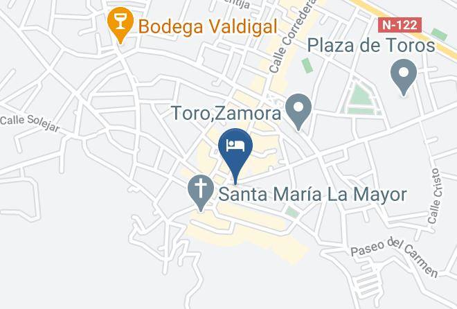 Zamora - Posada Restaurante Maps