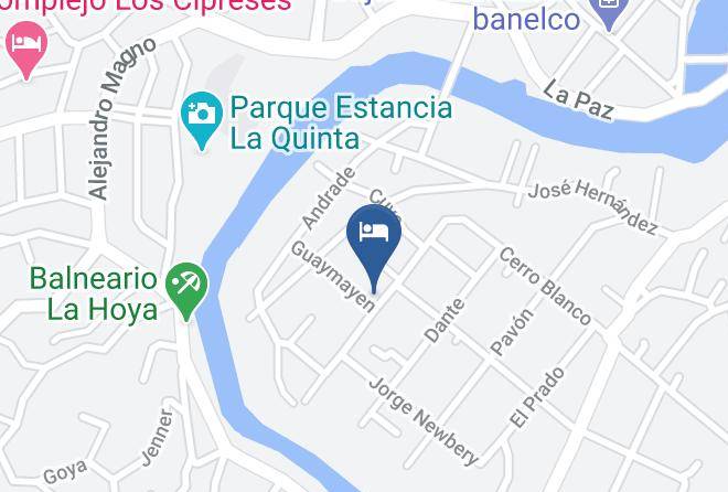 Santa Maria Department - Posada Rincon Del Sol Maps